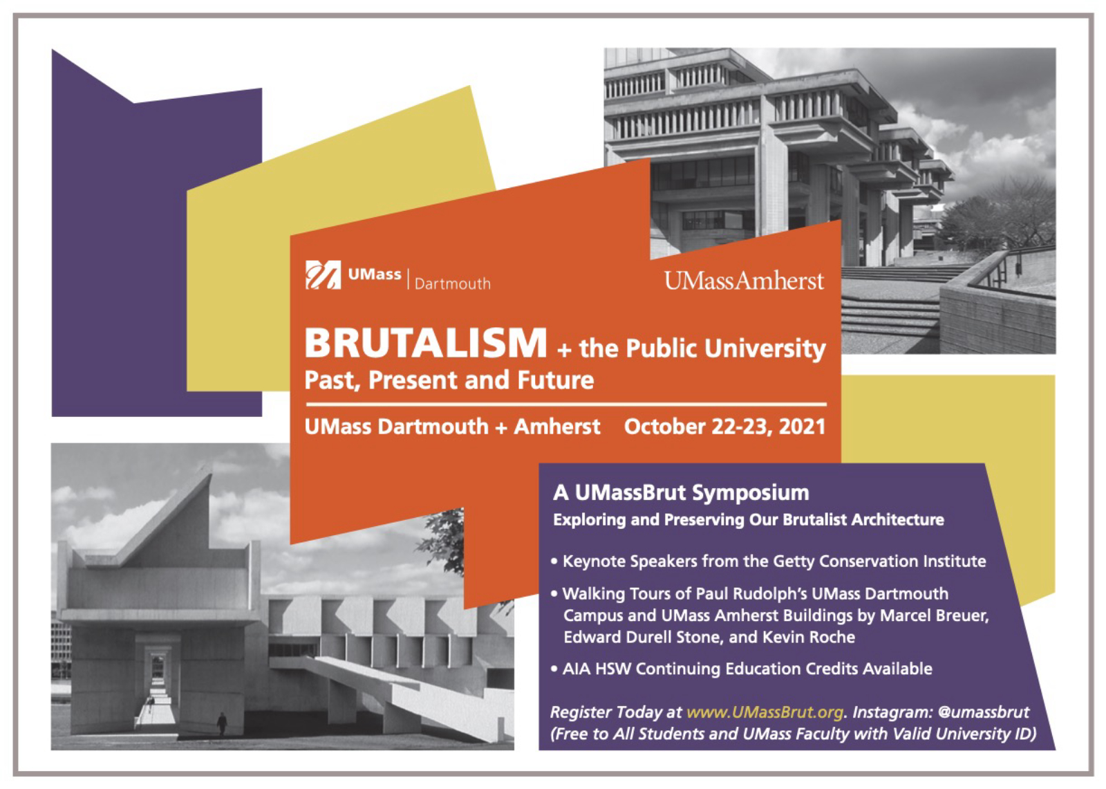 UMass BRUT symposium poster