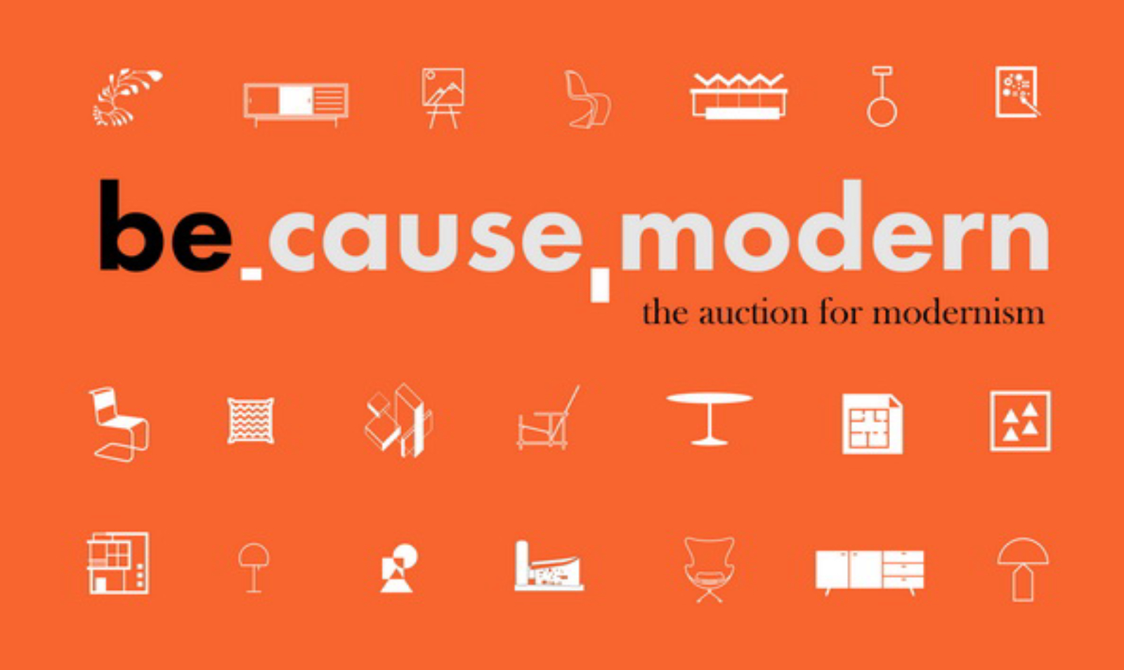 be:cause modern auction 